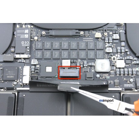 Changement batterie macbook A1398 Retina + chronopost