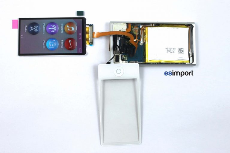 Changement de l’écran LCD sur un iPod nano 7