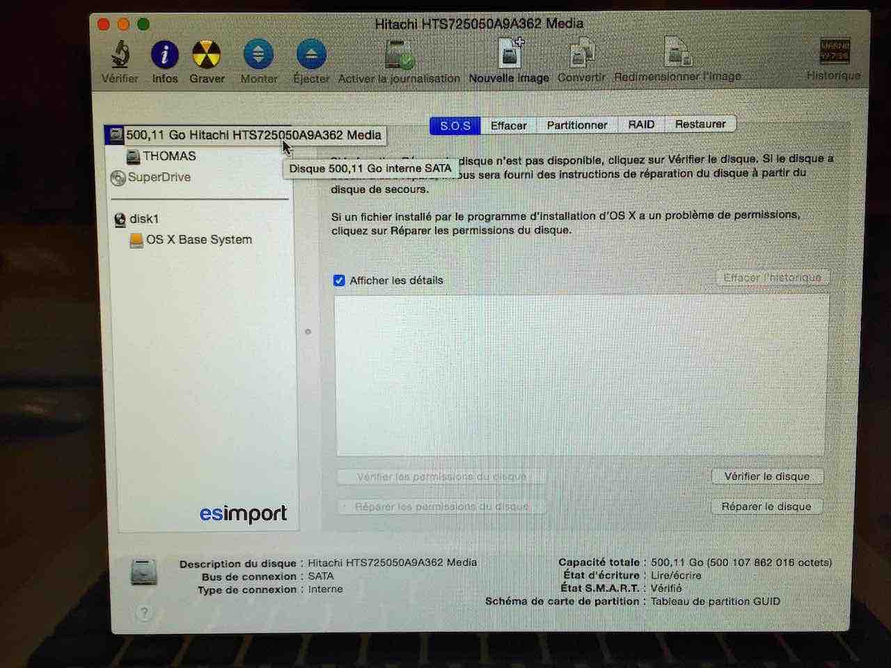 réinstaller Mac OS