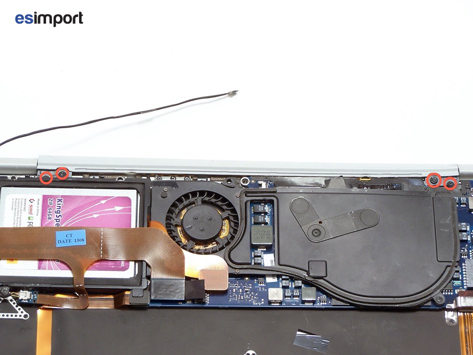 réparer charnière MacBook