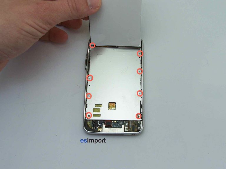 Changement de l’écran LCD sur un iPod touch 2