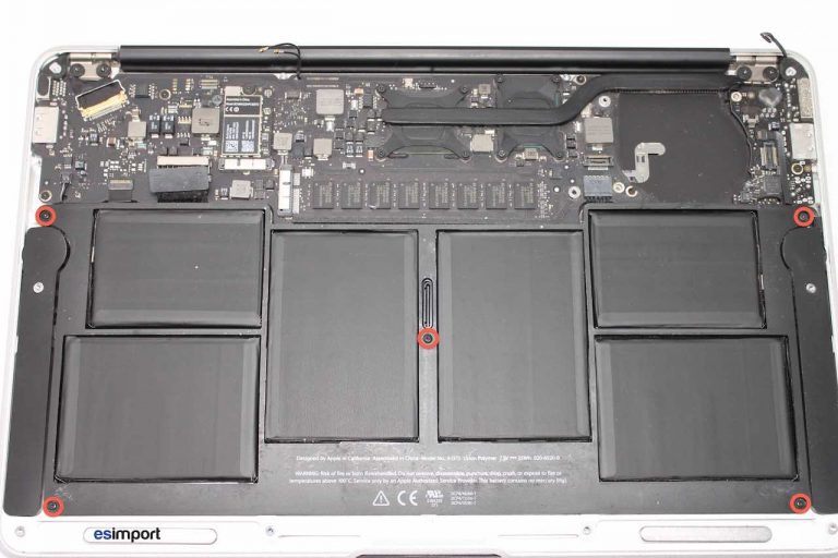 Changement de l’ensemble écran sur MacBook Air 11″ A1370