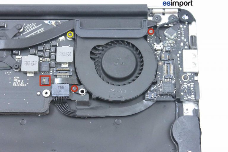 Changement du ventilateur sur MacBook Air 11″ A1370 mi 2011