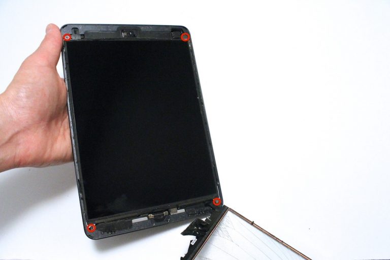 Remplacement de la vitre tactile sur un iPad Mini A1432