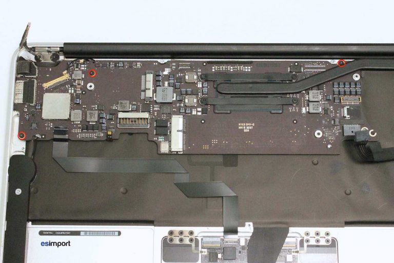 Changement de l’ensemble-écran sur MacBook air 11″ A1465