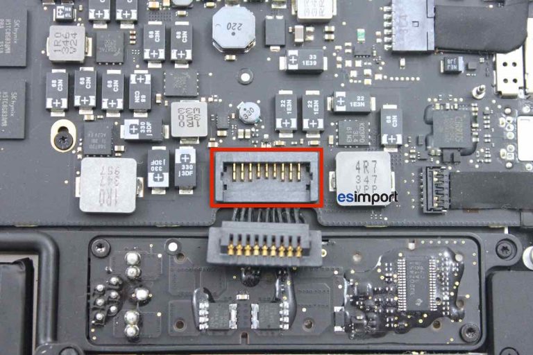 Changement connecteur magsafe macbook A1502