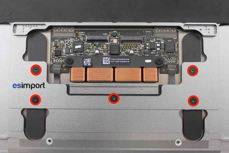 Démontage trackpad Macbook 12″ A1534 début 2015