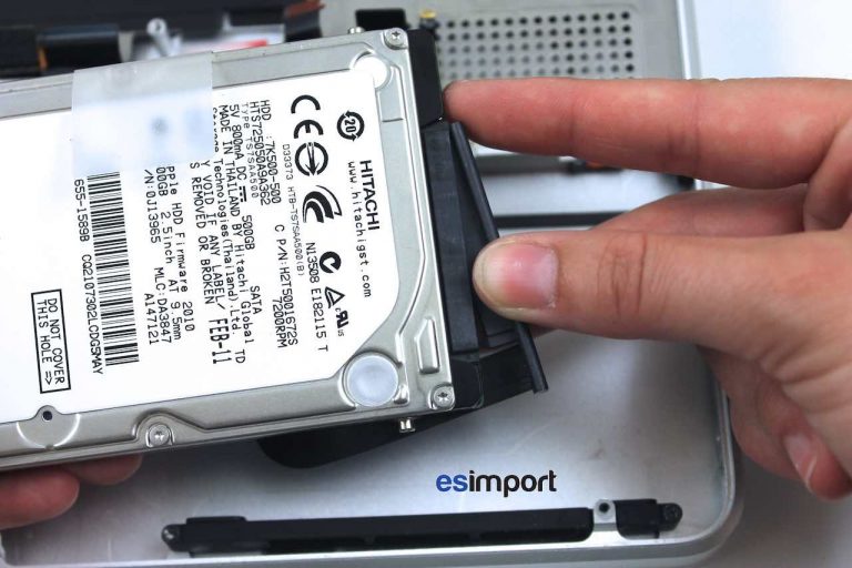 changer cable disque dur macbook pro 17" unibody A1297