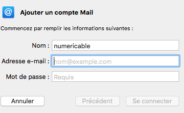 mail numericable